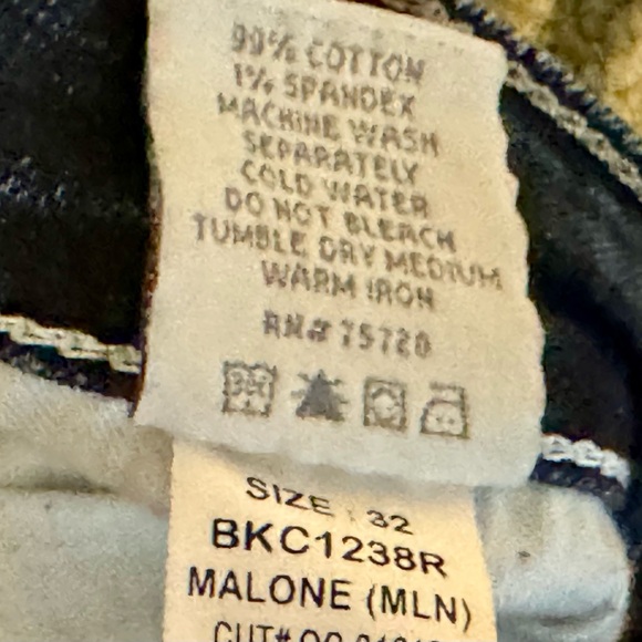 Women’s BKE London Boot Stretch Jeans 32 x 31.5 - Picture 6 of 6